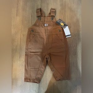 NWT Brown Carhartt Overalls